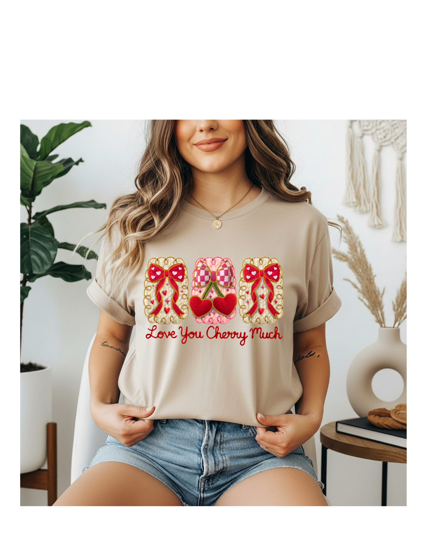 Love you Cherry Much Ladies Tee