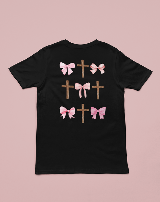 Christian Cross Coquette T-shirt