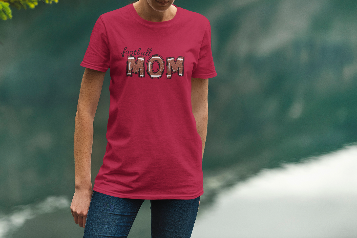 Football Mom t-shirt