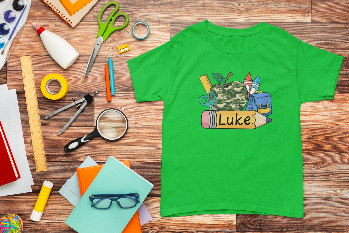 Personalized Boy & Girls School T-shirt