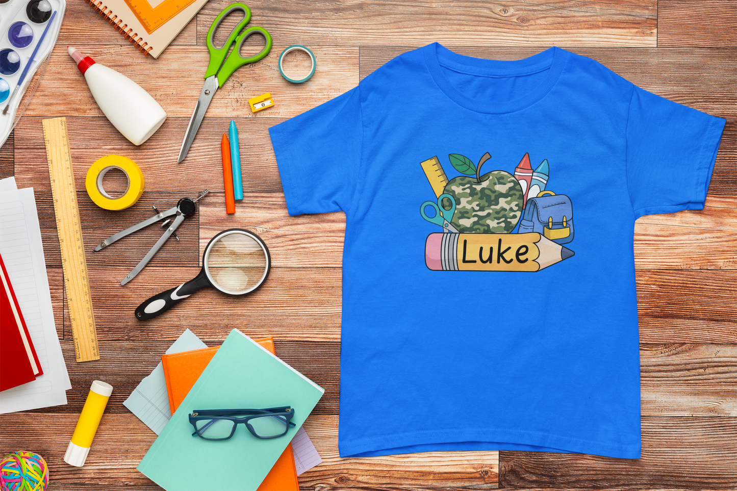 Personalized Boy & Girls School T-shirt