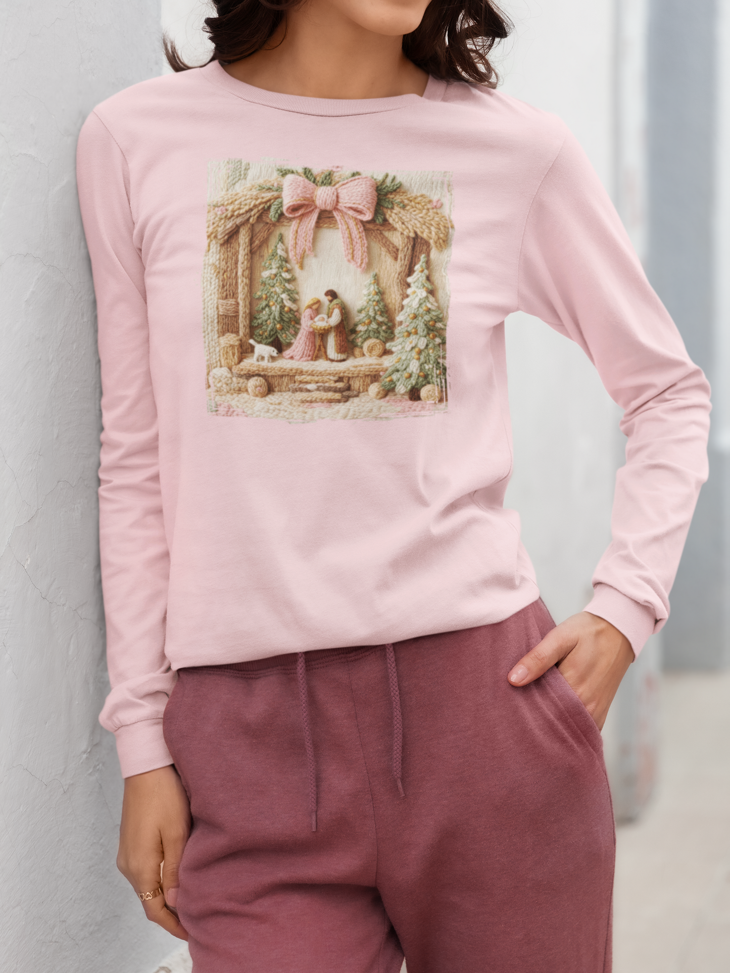 Nativity Christmas long sleeve (adult)