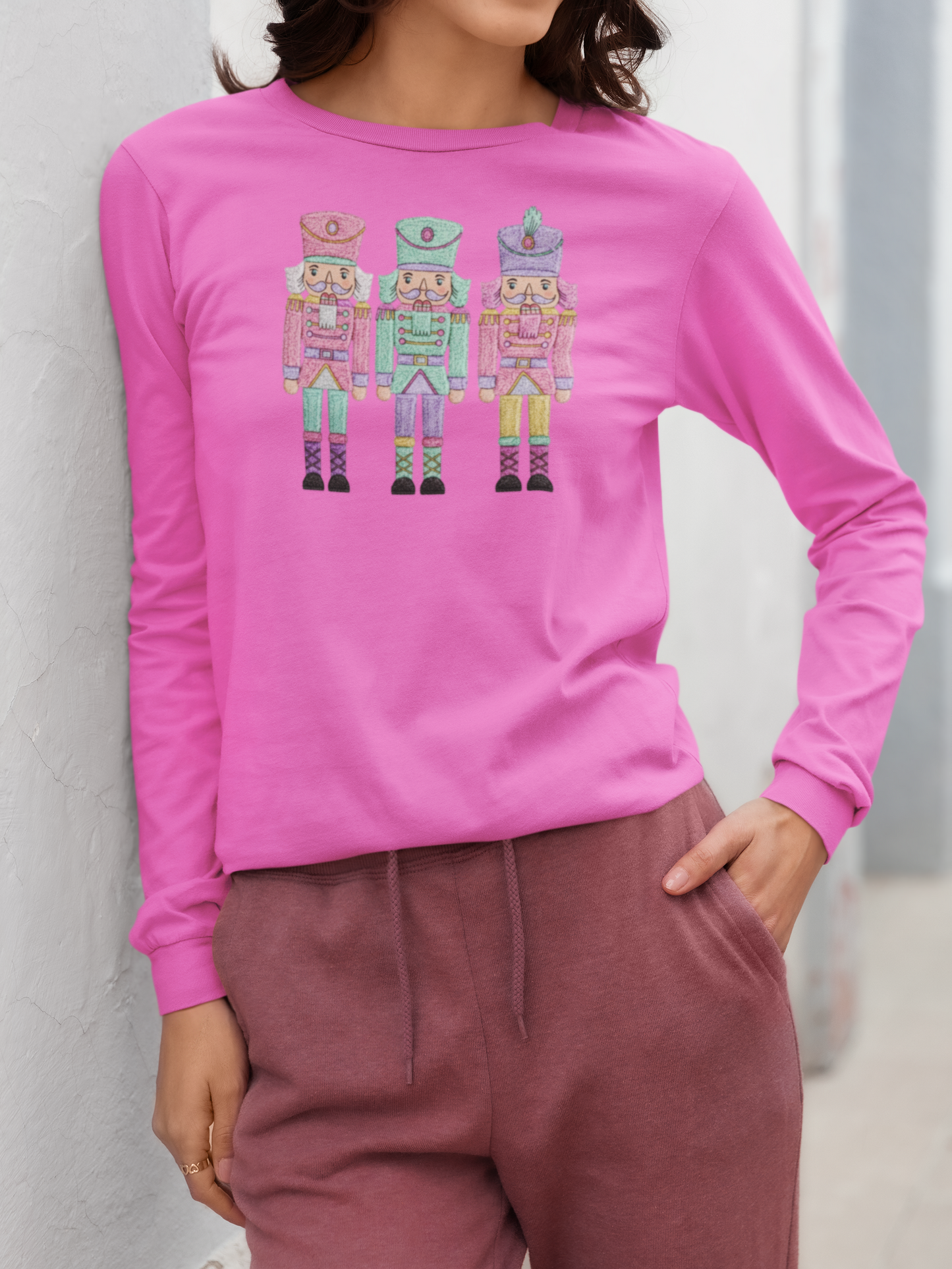 Nutcracker Long Sleeve Shirt Adult