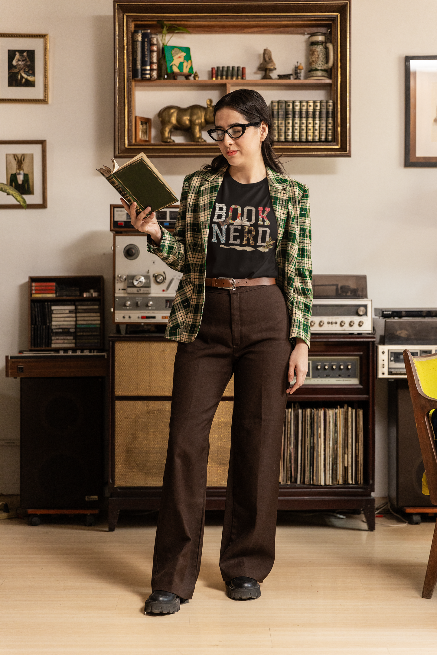 Book Nerd Adult T-shirt