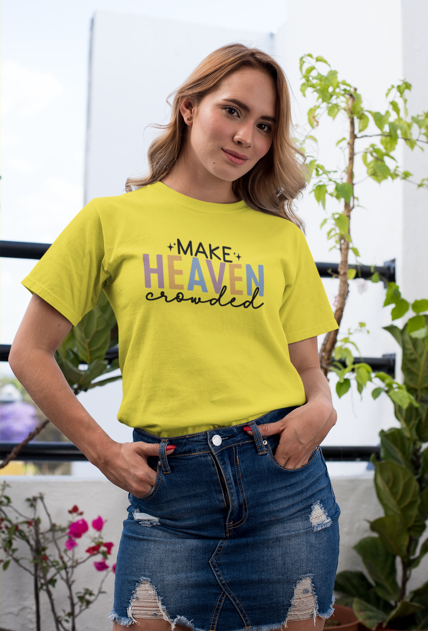 Make Heaven Crowded t-shirt