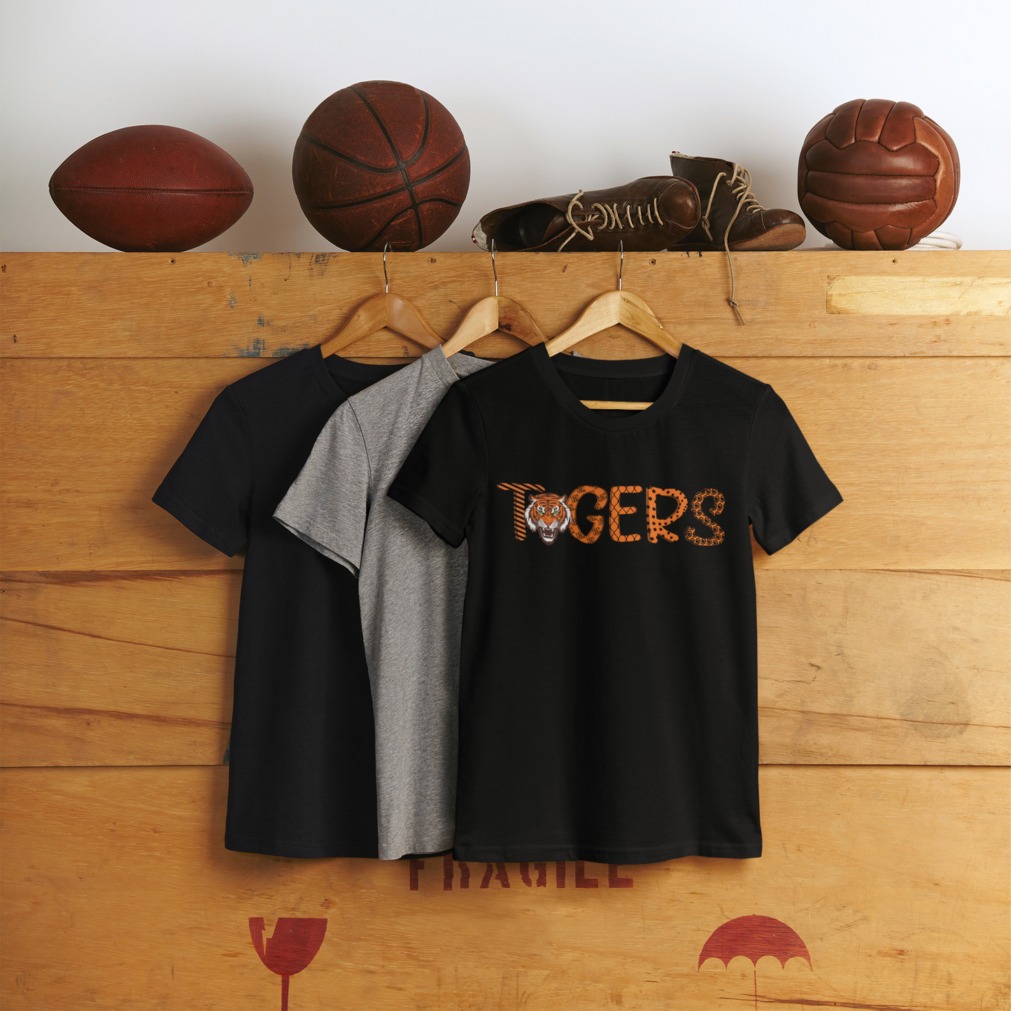 Tigers (orange) Game Day T-shirt