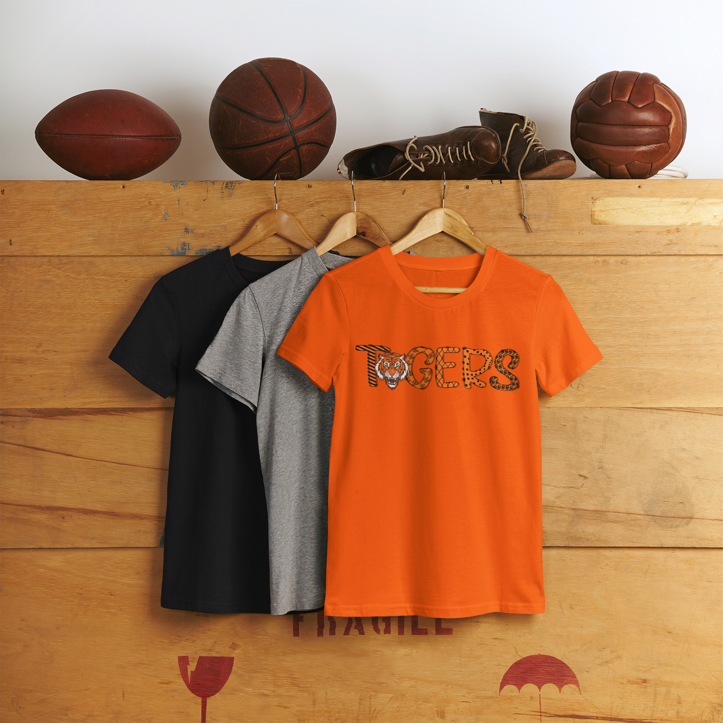 Tigers (orange) Game Day T-shirt