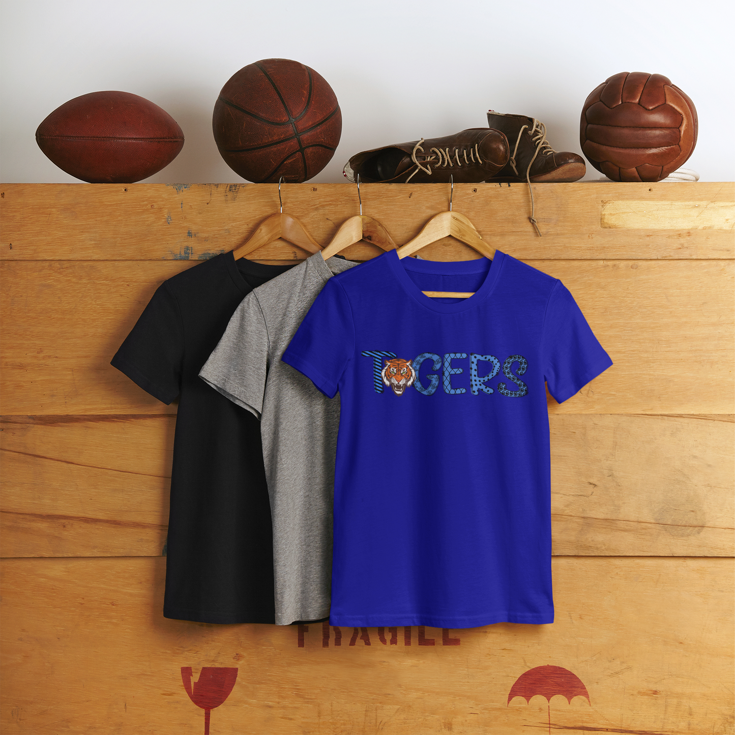 Tigers (blue) Game Day T-shirt
