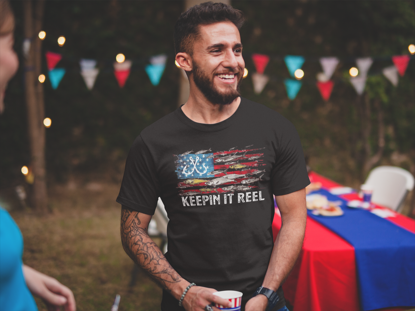 Keepin it Reel American T-shirt