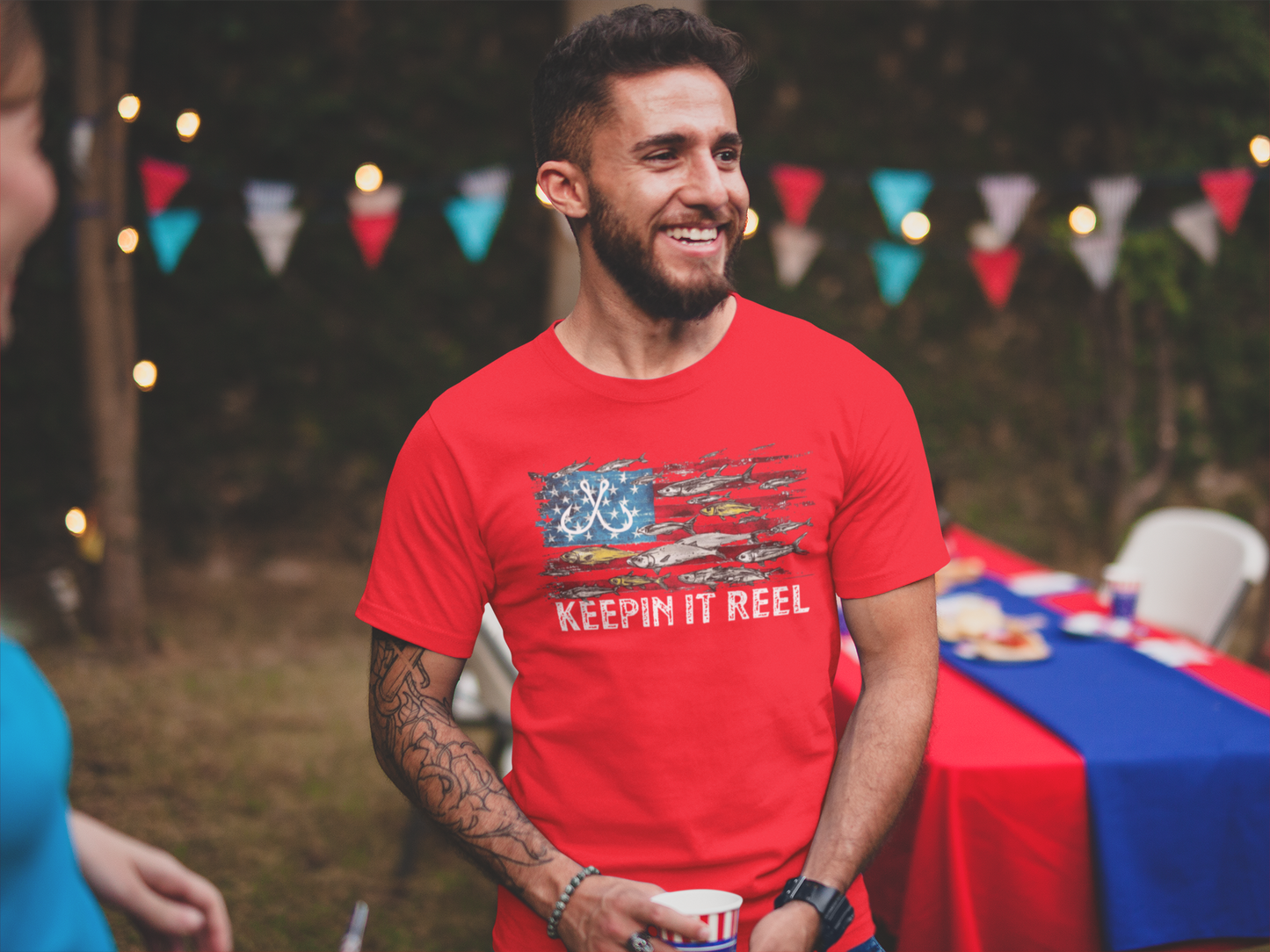 Keepin it Reel American T-shirt