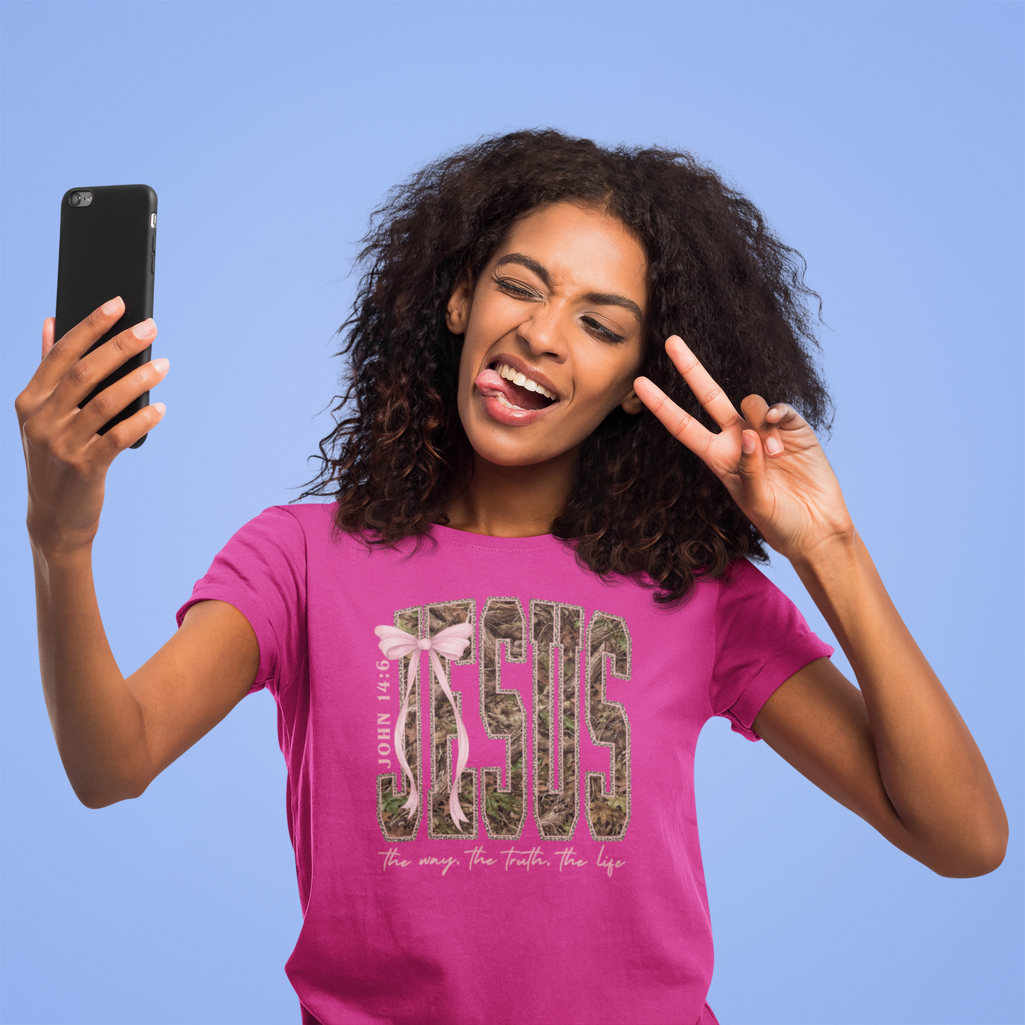 Jesus Camo T-shirt