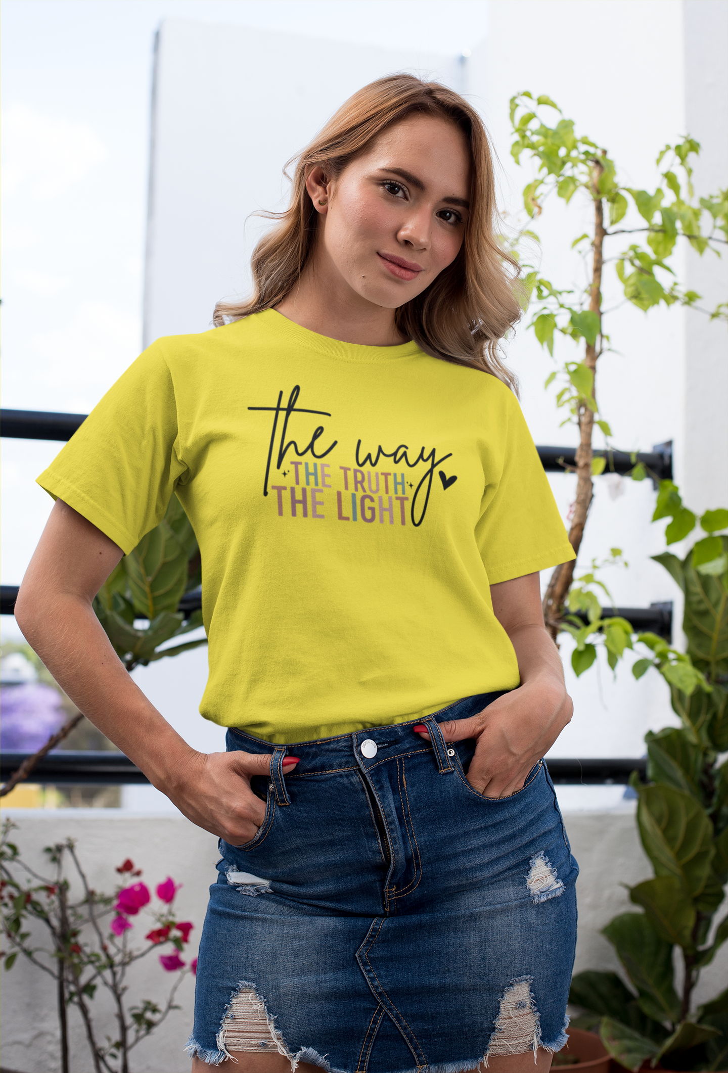 The Way, The Truth, The Light Christian Tshirt