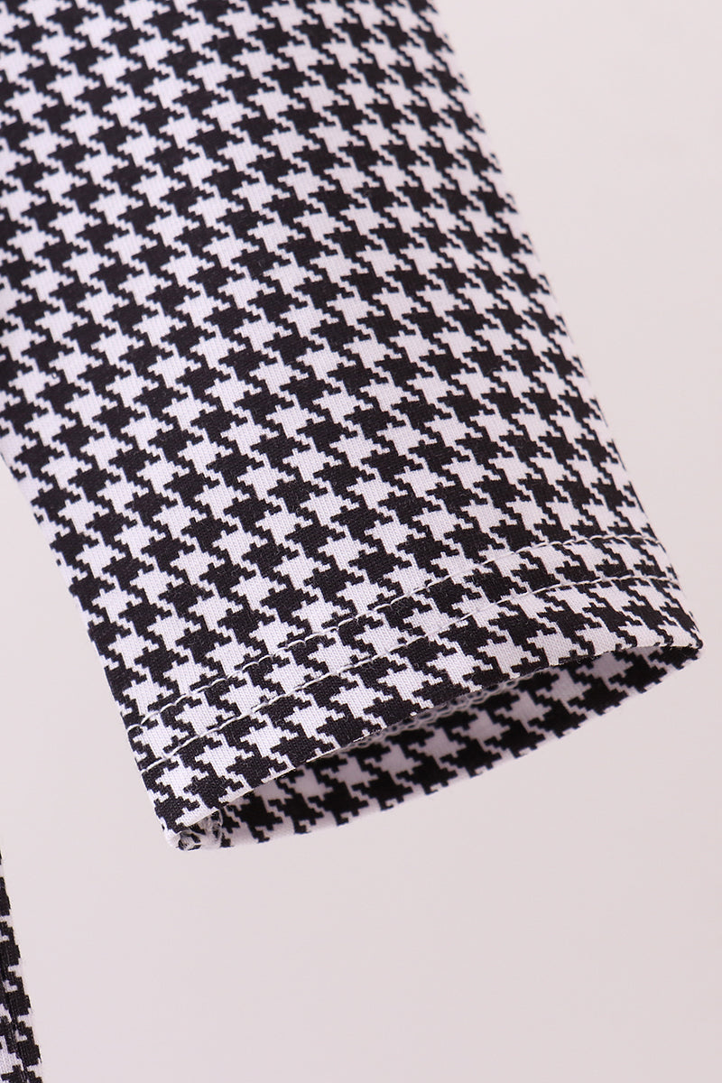 Premium Black Alabama elephant embroidery top