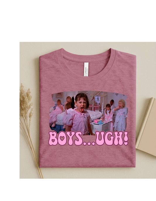 Boys ...UGH girls Valentine Shirt