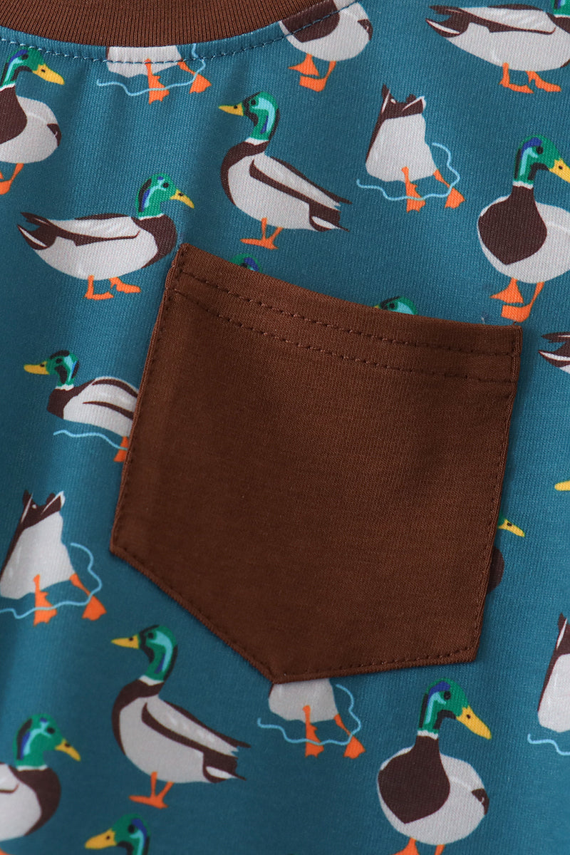 Blue mallard pocket jogger set