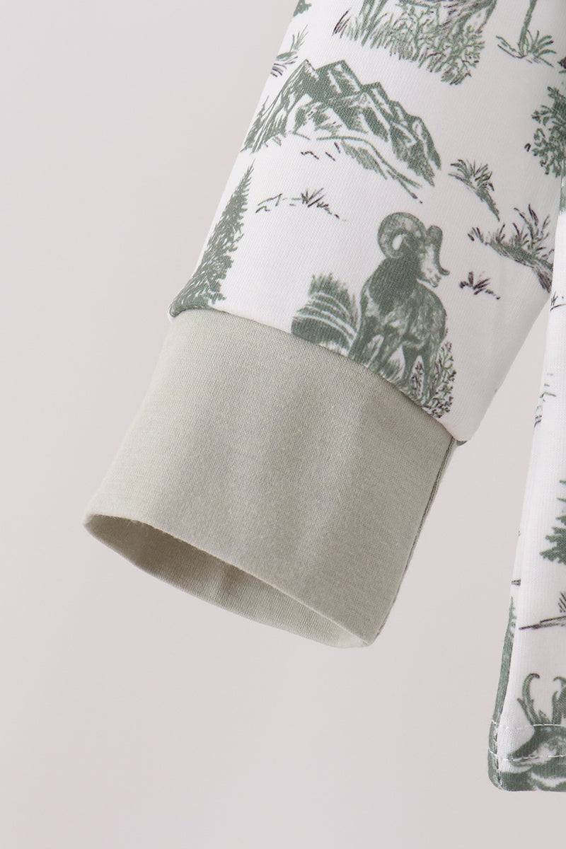 Sage tree pocket jogger set