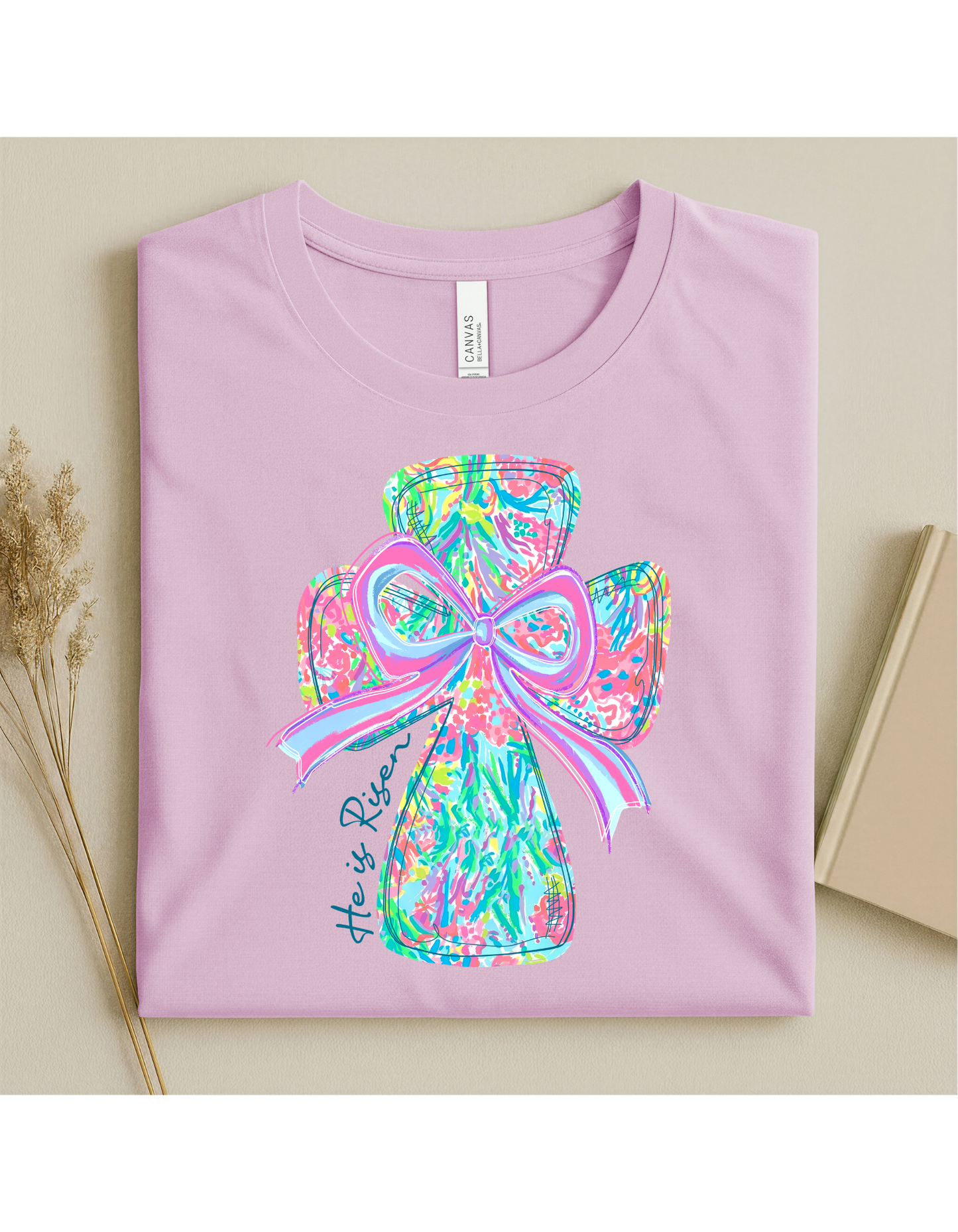 Colorful Cross Easter T-shirt