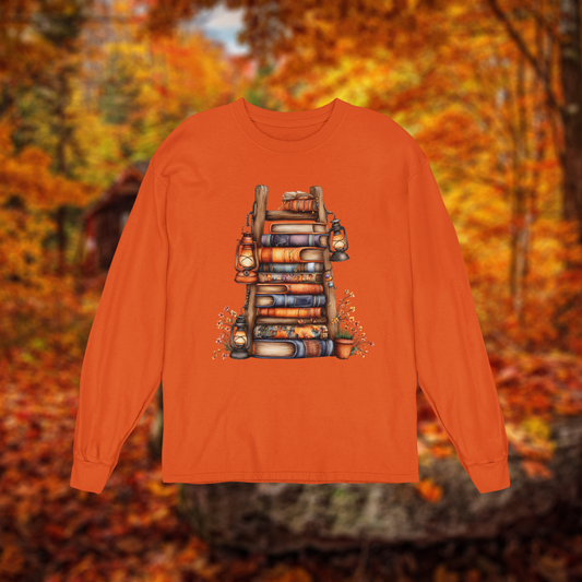 Fall Book Theme Long Sleeve  T-shirt