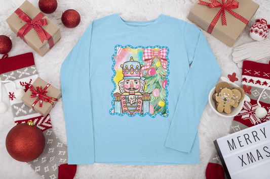 Nutcracker Christmas long sleeve T-shirt