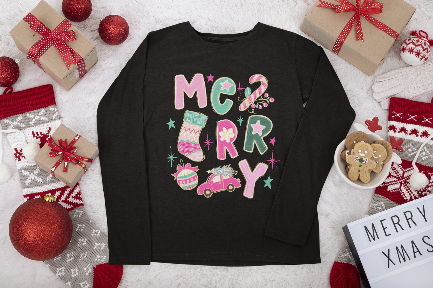 MERRY Christmas long sleeve shirt