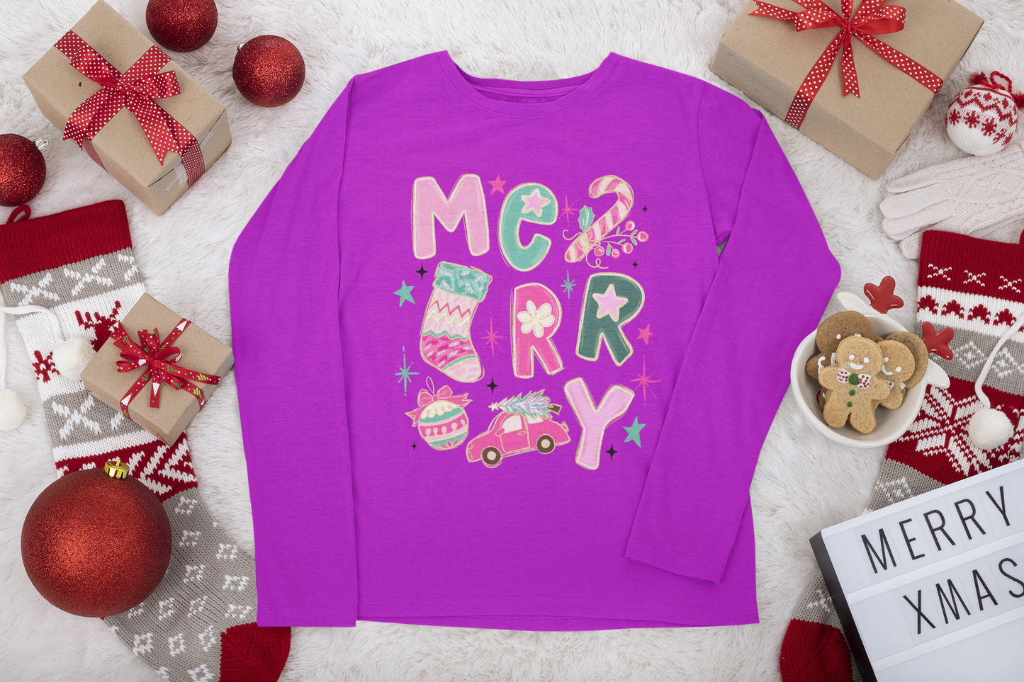MERRY Christmas long sleeve shirt