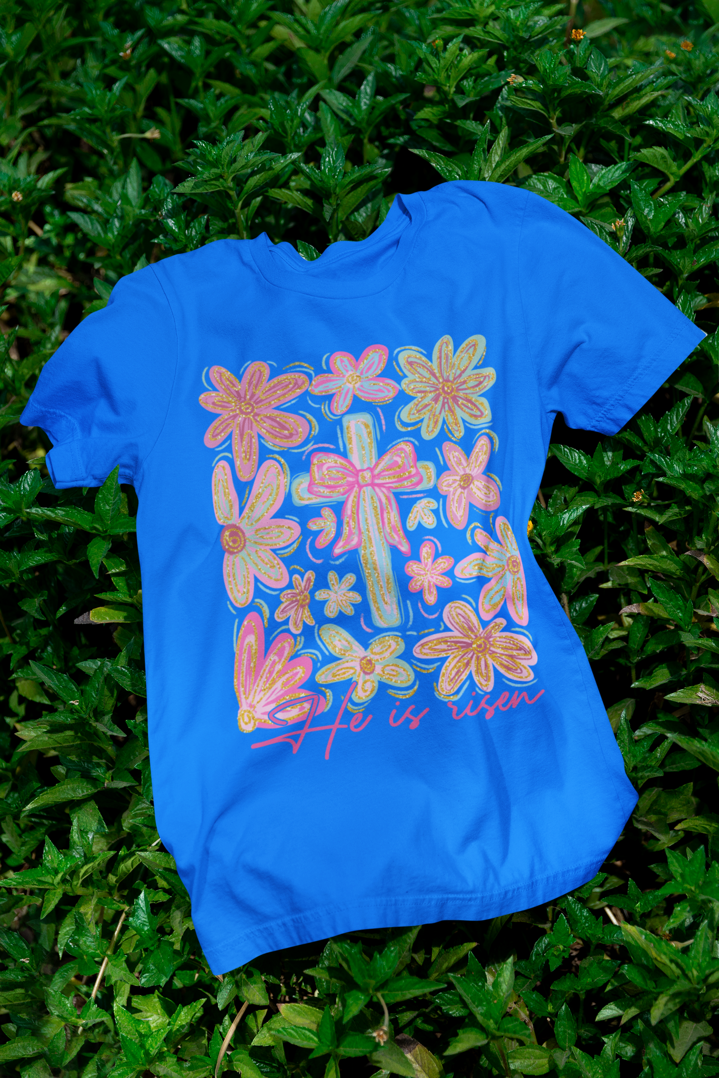 Cross/Floral Eater T-shirt