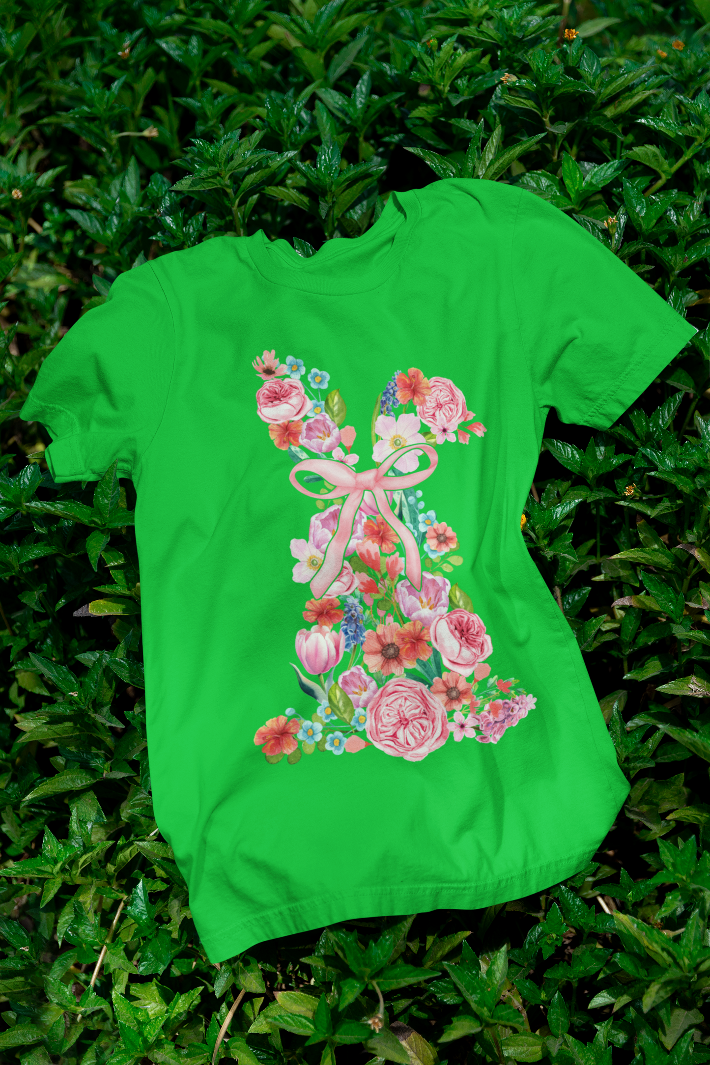 Floral Rabbit T-shirt