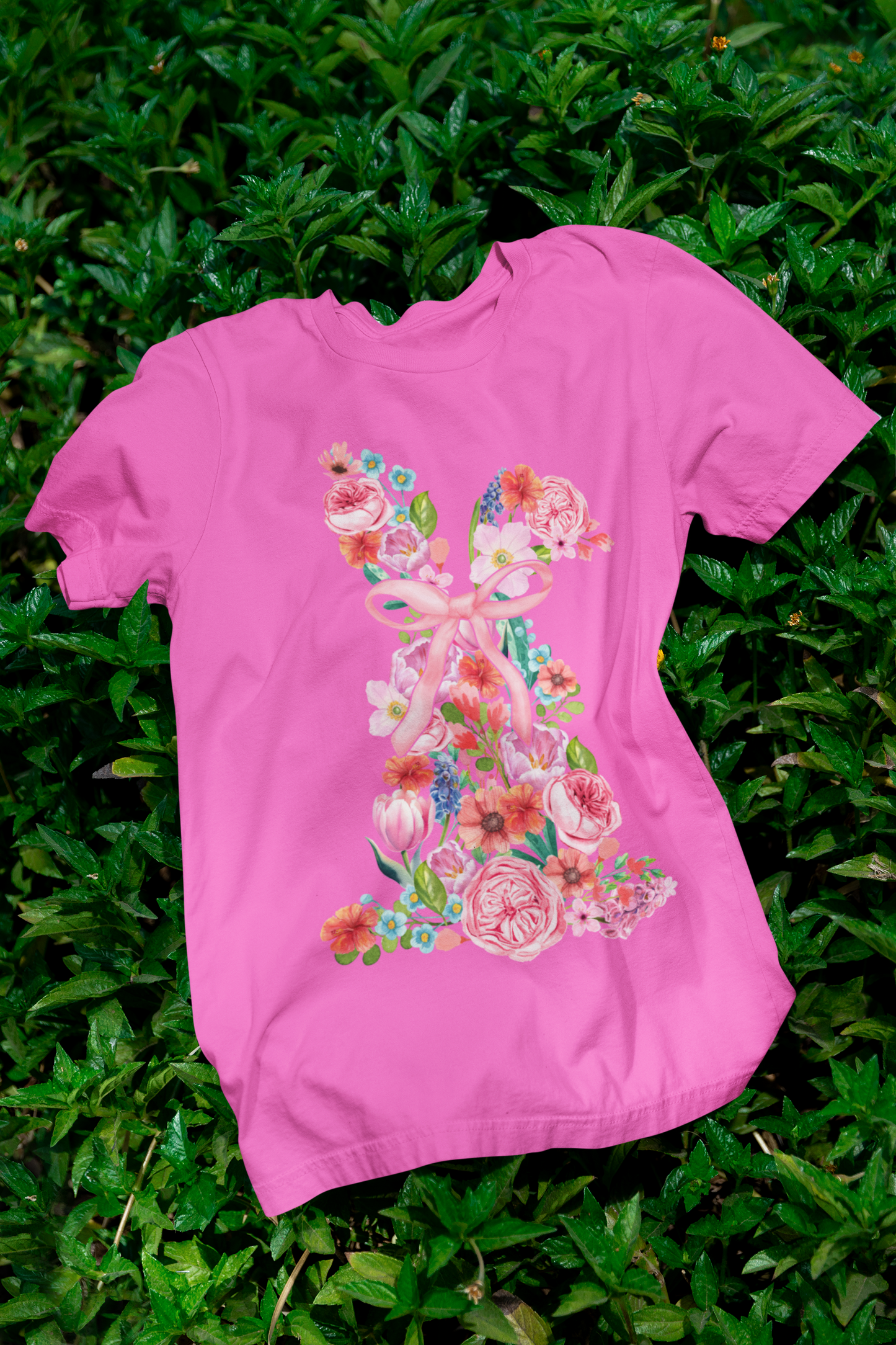 Floral Rabbit T-shirt