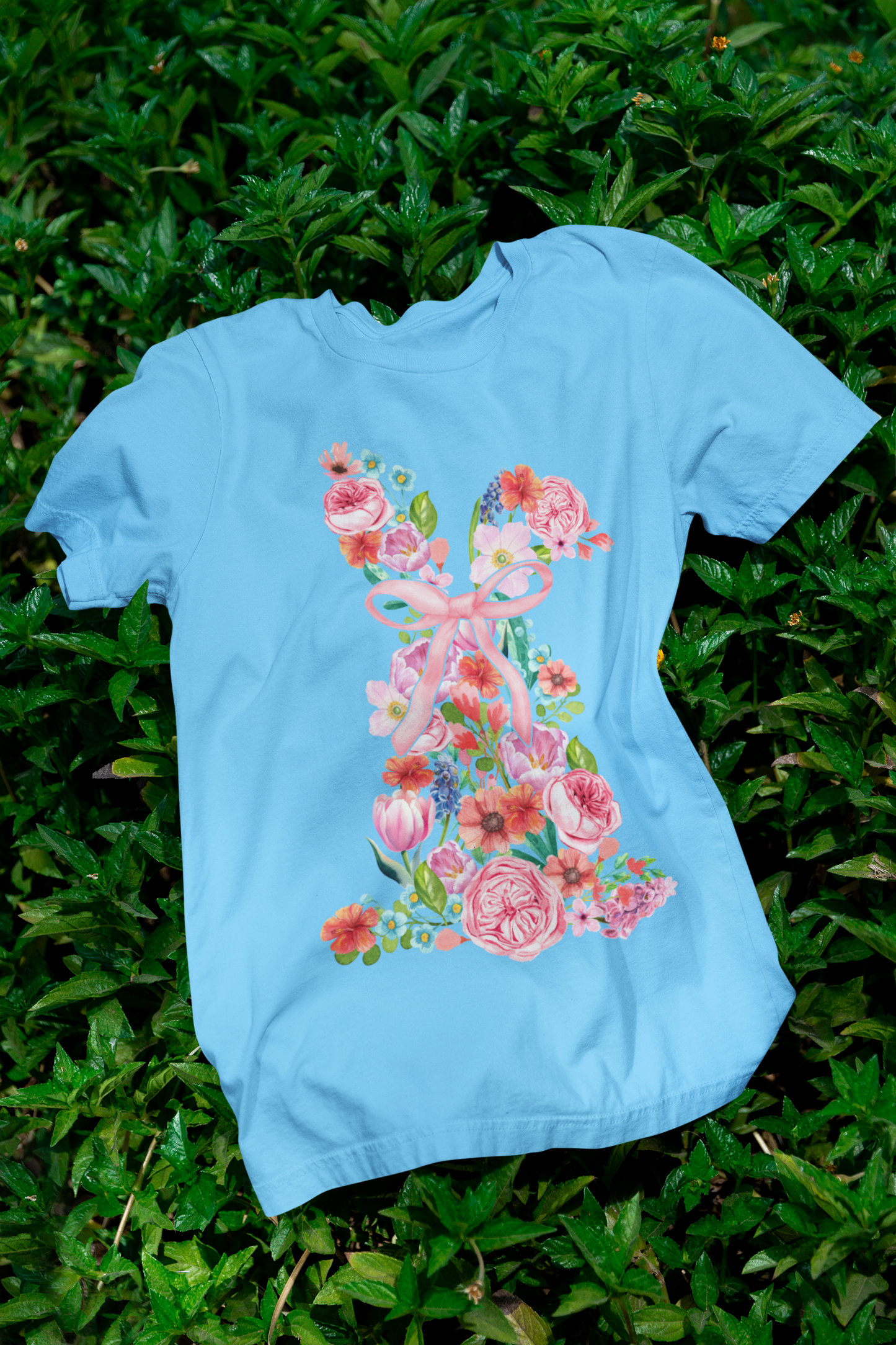 Floral Rabbit T-shirt
