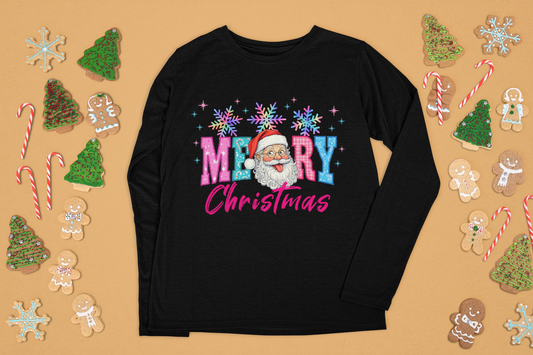 Merry Christmas Long Sleeve Tshirt
