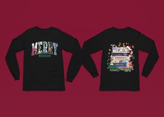 Christmas Movie Long Sleeve T-shirt