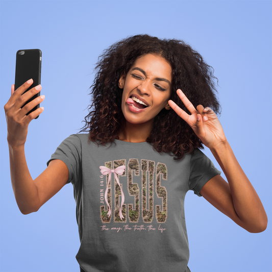 Jesus Camo T-shirt